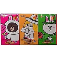 韓國HAITAI 銀河特攻隊口香糖 LINE包裝 兔兔 熊大