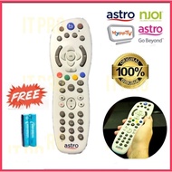 PRO🏠AS Njoi Original decoder Remote Control with PVR Recording (White)