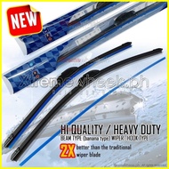 【COD】 ♞,♘,♙(21/18)2PCS ISUZU ALTERRA 2005-2014 AERODYNAMIC BANANA TYPE WIPER BLADE( Isuzu Alterra A