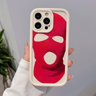 Red mask Ultra-Thin Matte Phone Case for vivo Y17s Y27 Y36 Y12 Y12 Y20 Y50 Y21 Y91 Y15 Y51 Y91 Y22 Y16 Y27 Y22 Y93 Y95 Shockproof phone case