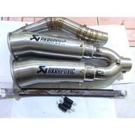 Akrapovic racing exhaust megaphone cbr150r nmax pcx R15 gsx etc.