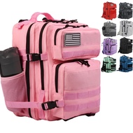 25L 45L Camping Hiking Backpack Beg Taktikal Tampalan Molle Travel 900D Lelaki Wanita Lelaki Luar Ra