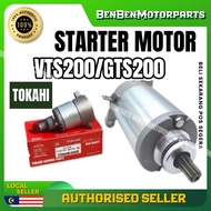 SYM VTS 200 GTS GTS200 VTS200 STARTER MOTOR ASSY STATER MOTO ELECTRIC START MOTOR STARTOR STATOR TOP