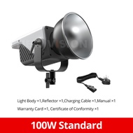 SIDANDE 100W 200W Bi-color COB Photography Live Light 2500K-6500K Bowens Mount Studio Continuous Lig