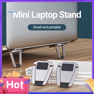 SPVPZ 2Pcs Laptop Stand Universal Strong Bearing Capacity Folding Desk Mini Portable  Laptop Holding Stand for Office