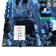Rx B75 BTC Motherboard LGA 1155 8 PCIE Usb 3.0 Untuk Miner Cryptocurre