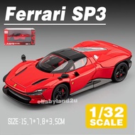 Diecast 1:32 Ferrari Daytona SP3 Vehicle Model Diecast Collection