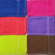 TOWEL DOORGIFT MURAH TUALA KECIL HARGA BORONG 100% COTTON SIZE 12X20 INCH TUALA MUKA MINUM SERAP AIR