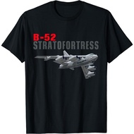 Fun American Military Aviation B-52 Stratofortress Bomber T-Shirt