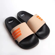 Stripes Sandals Casual Women Sandals Women Home Slippers Lady Flat Selipar Kasut Wanita (Oripe SJ618