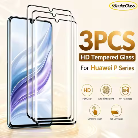 3PCS Curved Tempered Glass For Huawei Pura 80 Pro+ 80 Ultra 70 Pro 70 Pro+ 70 Ultra P60 Pro P50 Pro 