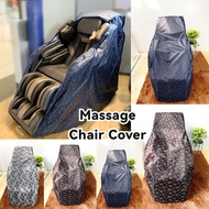 S-XL Massage Chair Cover Protective Cover Smart Electric Massage Chair Sun Protection Dust Cover Anti-Scratch Universal Washed Cloth Household Universal Zipper U-Style Cover