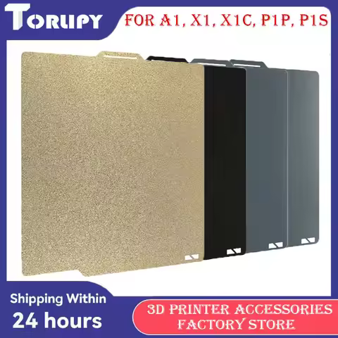 For Bambu lab Build Plate PEI PEI Spring Steel Sheet A1 X1 X1C P1P P1S Bambu lab 257x257 Build Plate