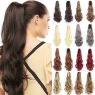 Wig Female Ponytail Wig Grab Clip Long Curly Hair Big Wave Product Curly Ponytail _ NG Clothing Stor