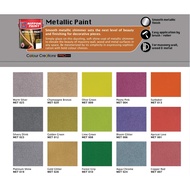 NIPPON METALLIC GLOSS PAINT 1 LITER FOR WOOD & METAL / MASONRY WALL
