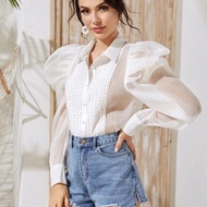 Shein Organza Blouse