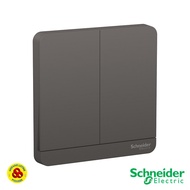 Schneider Electric AvatarOn Hotel Series Light Switch 2 Gang 2 Way DG