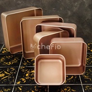 TRUSTED!. Chefio High Box Tin / Bread Tin / Cake / Square Tin
