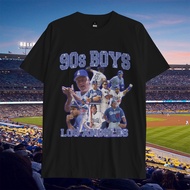 Dodgers 90'S Boys Vintage Tee Baseball T-Shirt
