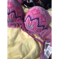 used bra pink color 36b