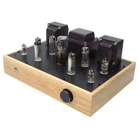 6BQ7 Push 6BQ5 6P14 EL84 Tube Amplifier Single ended Class A Vacuum Tube Amplifier 2.0 Stereo 4W 5Z4