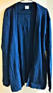 GU by UNIQLO × 1MW by SOPH (Kiyonaga / Hirofumi / 清永浩文) 男裝 藍色 長袖 薄 褸 / 外套 / Jacket