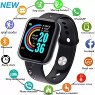 Y68 Adult Smart Watch Bluetooth Fitness Tracker Sports Watch Heart Rate Monitor Blood Pressure Smart Bracelet for Android IOS