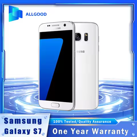 Original Samsung Galaxy S7 G930F G930A 5.1" 2K Super AMOLED 4GB RAM 32GB ROM Exynos 8890 Octa-Core A
