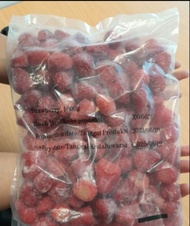 BUAH STROBERY BEKU 1KG FROZEN STRAWBERRY IMPORT FRUIT