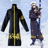 One PIECE Trafalgar D. Water Law One Piece cos Clothes cosplay One Piece Navy Clothes One Piece cos Clothes Sauron cos Clothes One Piece Popular cos Clothes Two-Dimensional Comic Exhibition Must-Have Anime cosplay Suit cosplay Suit