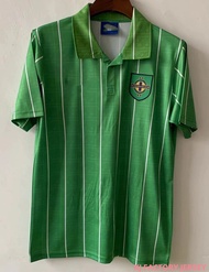 1979-1994 Bắc Ireland nhà và đi Retro áo nịt bóng đá Thái Áo sơ mi chất lượng cho nam giới