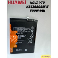 Replacement Battery for Huawei Nova Y70 ~