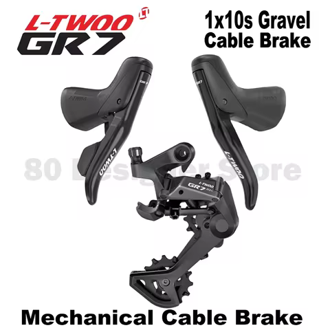 LTWOO GR7 10s Road 1x10 Speed Groupset 10 Velocidade R/L Shifters + Rear Derailleurs Gravel-bikes Co