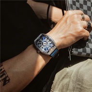[Ready Stock Original High Version] Frank Men's Watch Male Richard Genuine Mechanical Watch Top Ten Brands Muller Men's Watch Barrel-Shaped Miller Watch
