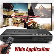 DVD Player 110V-240V USB Multiple Playback Discs Player AV Output Stereo Video Movie Audio USB 2.0 3