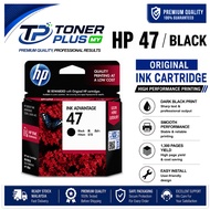 Original HP 47 Black Ink Cartridge Genuine Printer Ink for HP DeskJet Ink Advantage Ultra 4825 4826 