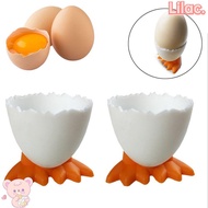 VIOLETLILAC 1/2/4Pcs Kitchen Supplies Boiled Creative Opener Eggs Container