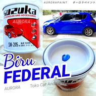 Cat Biru Federal Blue Suzuka Metallic Metalik Metalic Cat Mobil Motor Sepeda Susuka