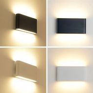 【A TOOT】 6W 12W LED Wall Lamp Outdoor Waterproof Garden Lighting Aluminum AC86-265V Indoor Bedroom L
