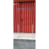 Clothes goal 100cmt 2 bars height 195cmt