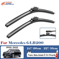 Mercedes GLB200 Rain Wipers (2020 to 2025) Genuine Silicone