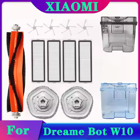 Dreame Bot W10 W10pro Self-Cleaning Robot Vacuum and Mop Cleaner Spare Parts Accessories Washable He