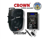 CROWN PRO-2008R PROFESSIONAL PORTABLE trolley SPEAKER