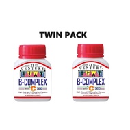 21st Century B Complex + C 500mg Tablets 30s x 2 - Twin Pack