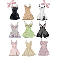 [August 25]2-hand 2-strap nightgown, 2-hand nightgown, secondhand nightgown, silk nightgown