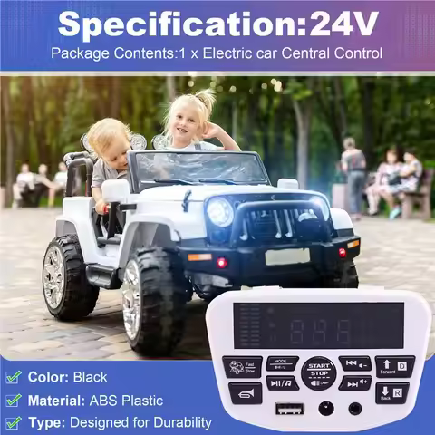 CYGJ-Children' S 24V JR1956G Electric Ride On Car Vehicle Central Control Box Power Control Board Mu