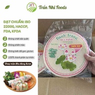 Combo of 1 box of Hoa Sen Tran Nhi round rice paper, 20 packs of 500g, size 22, super delicious prem
