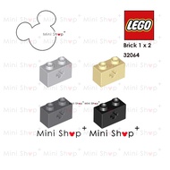 [Mini Shop+] LEGO Parts - Technic, Brick: 32064 - Technic, Brick 1 x 2 with Axle Hole
