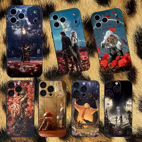 C-Clair Obscur Expedition 33 Phone Case For iPhone 17,16,15,14,13,12,11,Pro,Max,Plus,E,Air,Mini Prot