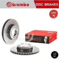 BREMBO Front Brake Disc PORSCHE 911 CARRERA 996 997 (3.4 3.6 3.8) (With Holes) (HC) '97-13/318MM Cod